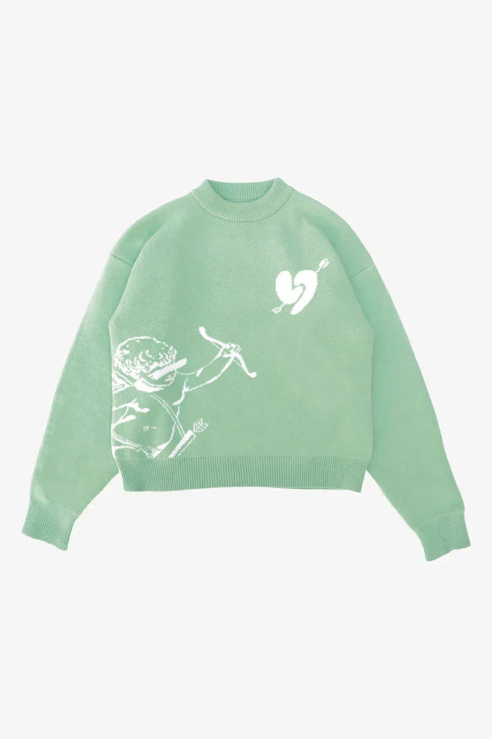 ARROW - HEART SWEATER