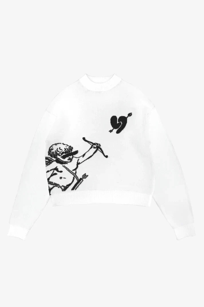 ARROW - HEART SWEATER