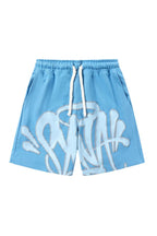 GRAFFITI - SHORT SET LIGHT BLUE