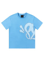GRAFFITI - SHORT SET LIGHT BLUE