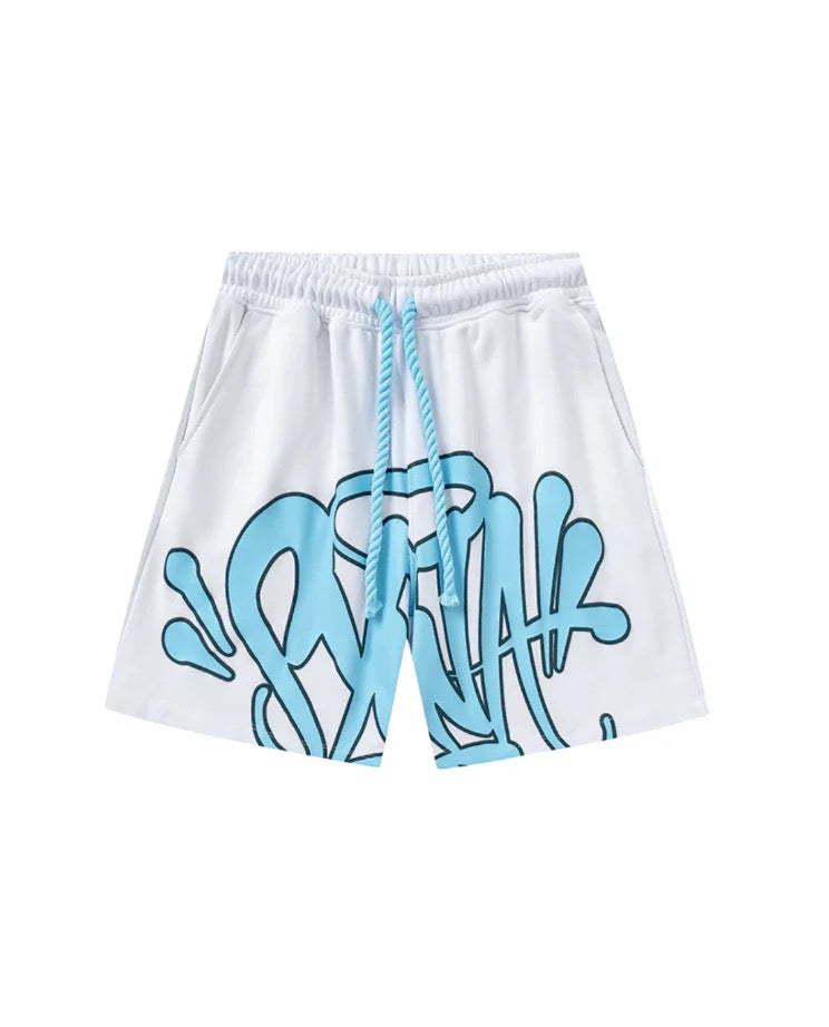 GRAFFITI - SHORT SET BLUE