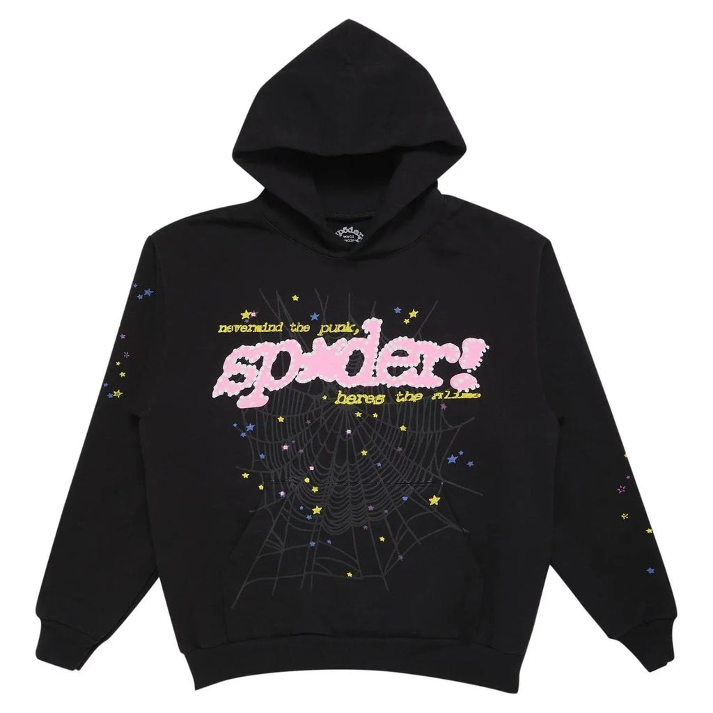 SPDR - HOODIE BLACK/PINK