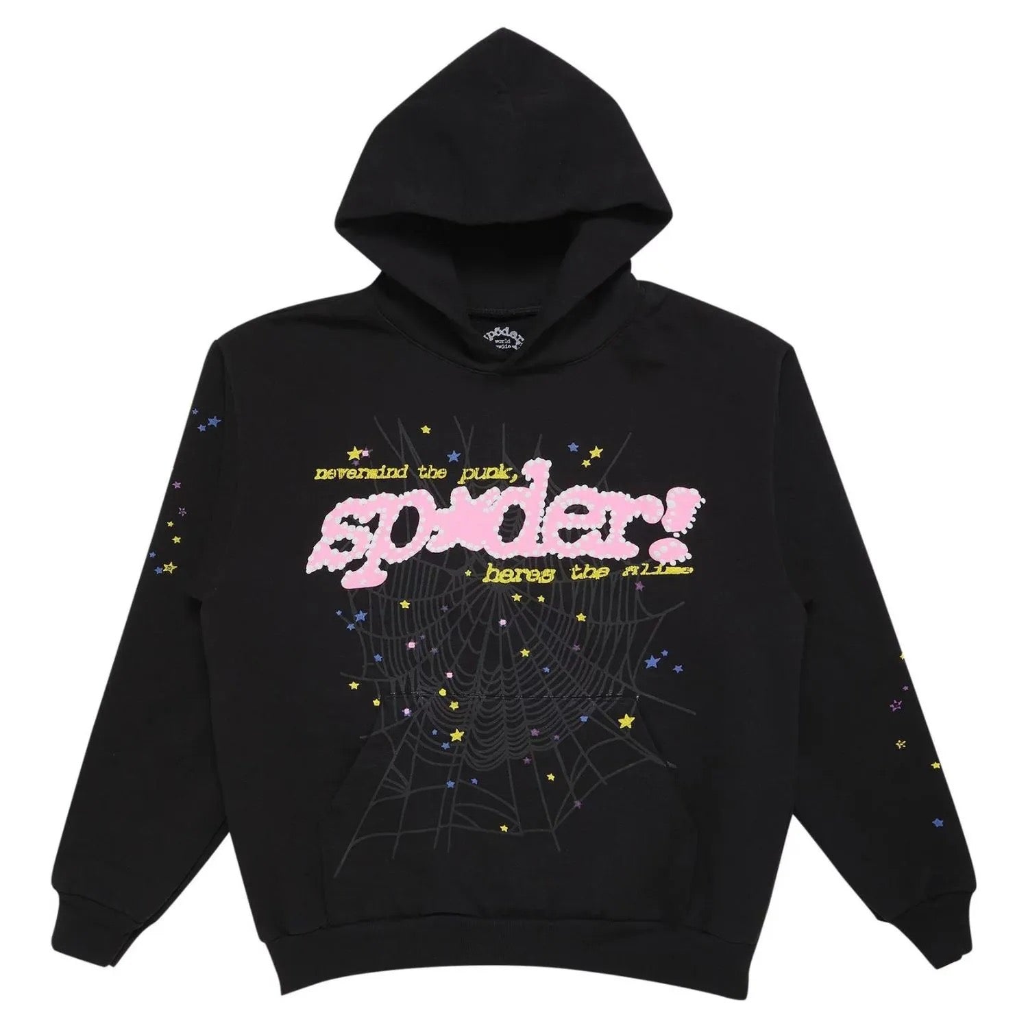 SPDR - HOODIE BLACK/PINK