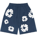 FLOWER - SHORTS BLUE