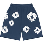 FLOWER - SHORTS BLUE