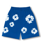 FLOWER - SHORTS BLUE