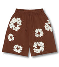 FLOWER - SHORTS BROWN