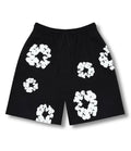 FLOWER - SHORTS BLACK