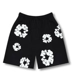 FLOWER - SHORTS BLACK