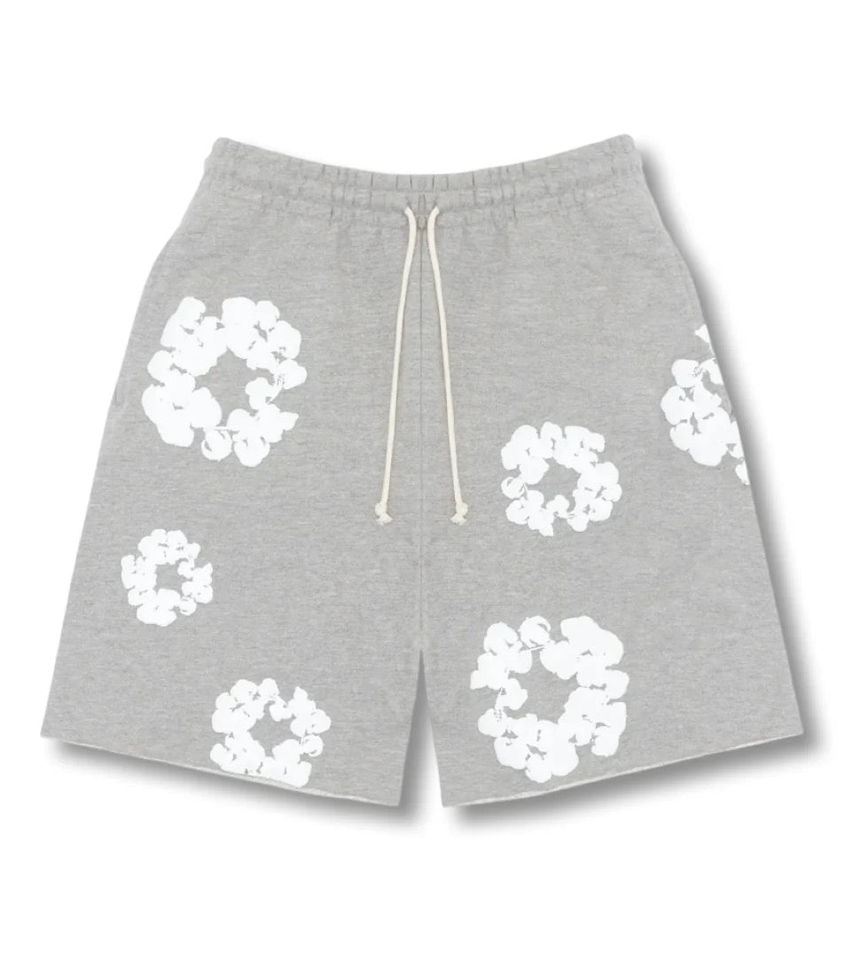 FLOWER - SHORTS GREY