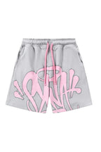 GRAFFITI - SHORT SET GREY/PINK