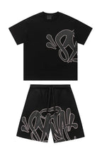 GRAFFITI - SHORT SET BLACK