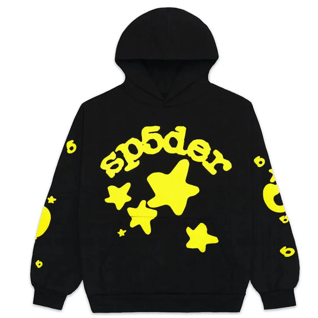 SPDR - HOODIE BLACK/YELLOW