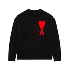 HEART - SWEATER BLACK