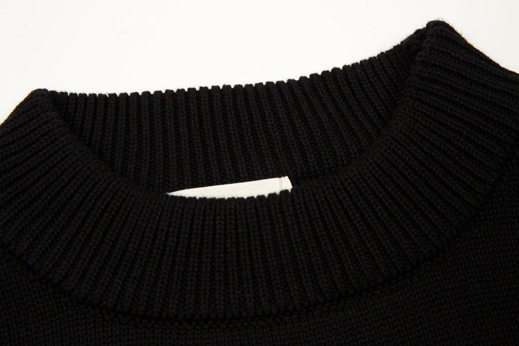 HEART - SWEATER BLACK