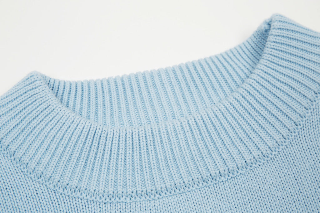 HEART - SWEATER LIGHT BLUE