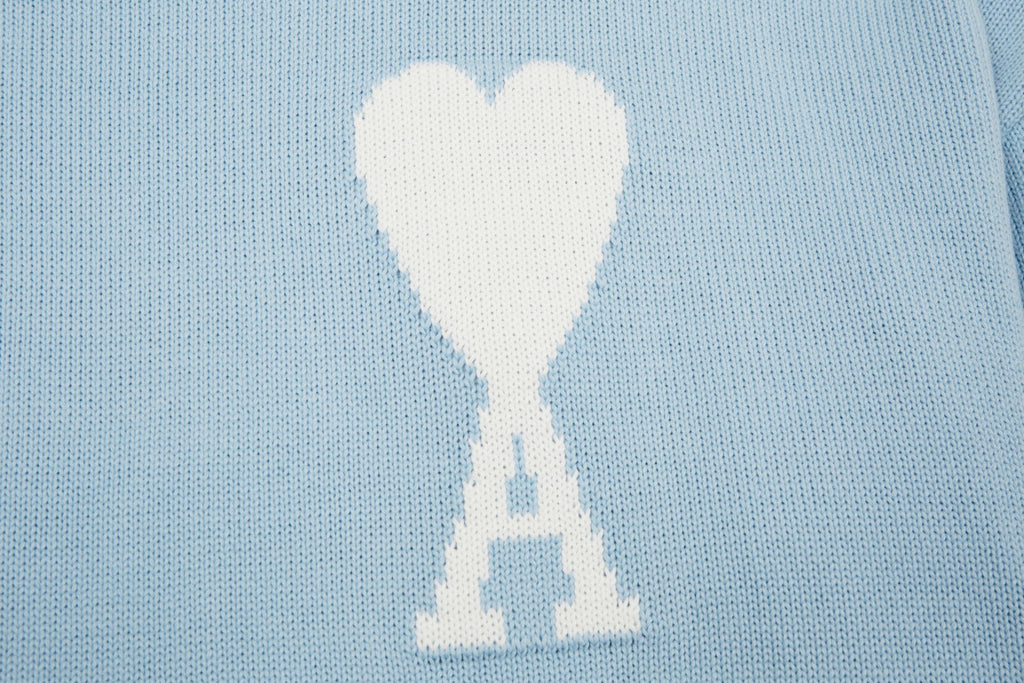 HEART - SWEATER LIGHT BLUE