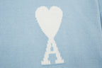 HEART - SWEATER LIGHT BLUE