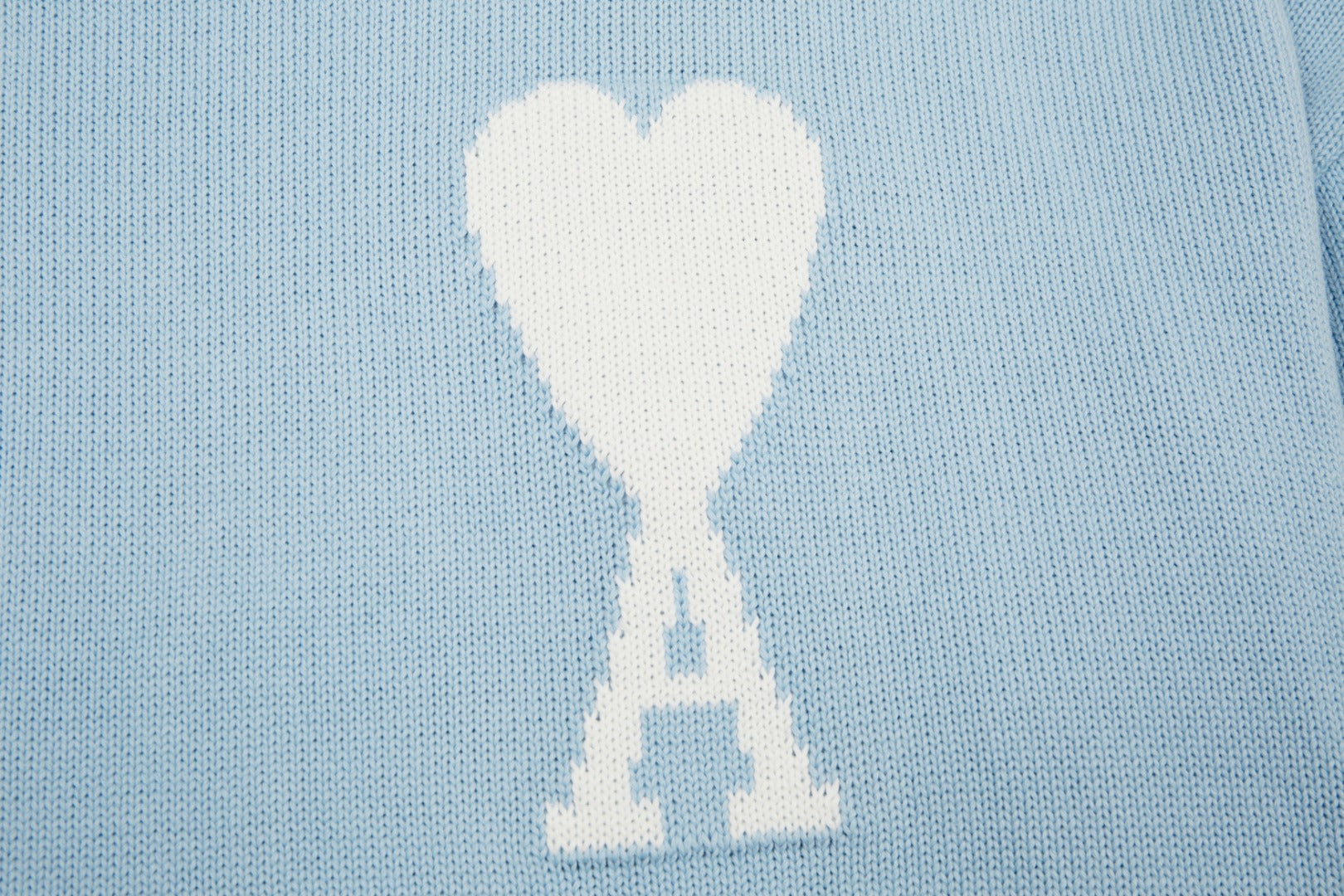 HEART - SWEATER LIGHT BLUE
