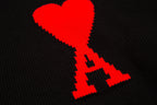 HEART - SWEATER BLACK