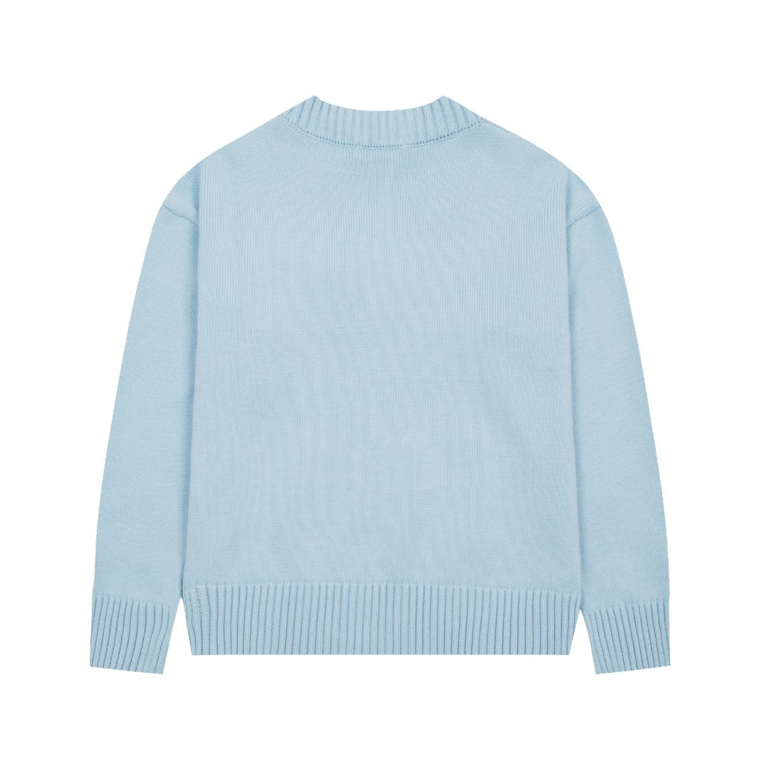 HEART - SWEATER LIGHT BLUE