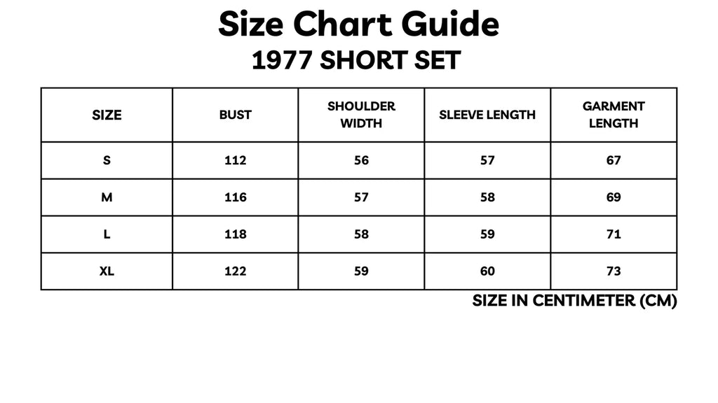 1977 - SHORT SET